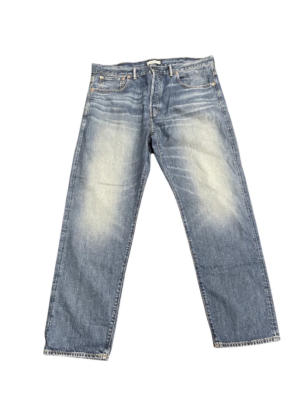 Madewell Men's Straight Leg Vintage Wash Denim Jeans Pants Size 38x32 Streetwear